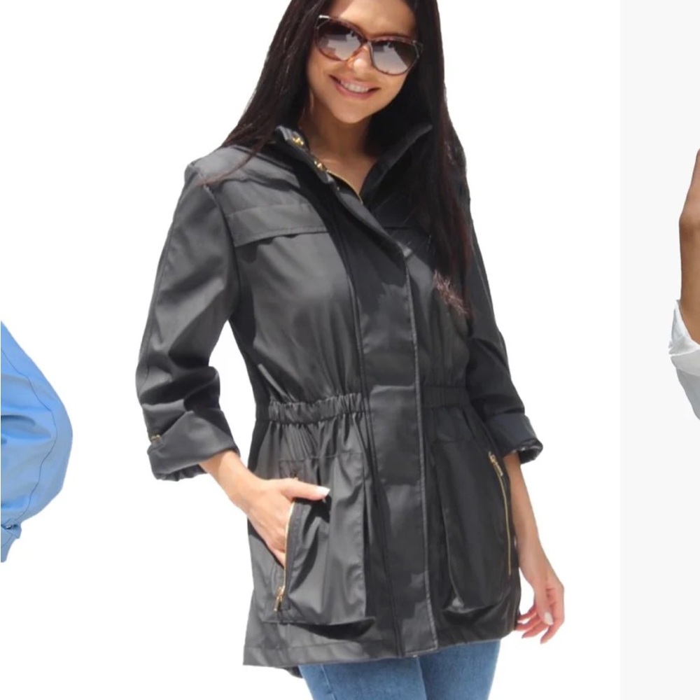 Womens Ciao Milano Anna Waterproof Jacket Coat